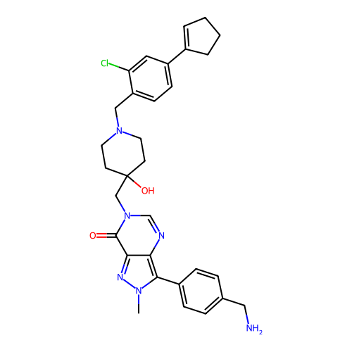 Chemical structure of BindingDB Monomer ID 50602283