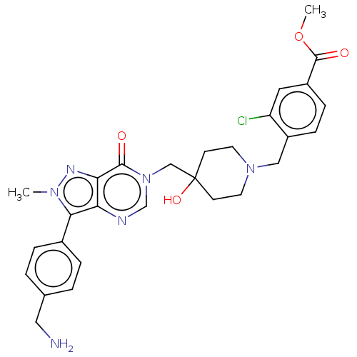 Chemical structure of BindingDB Monomer ID 50602284