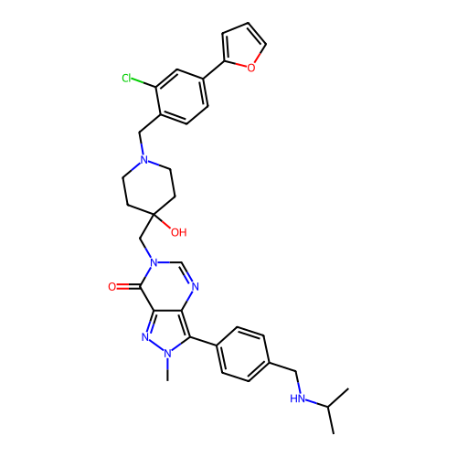 Chemical structure of BindingDB Monomer ID 50602288