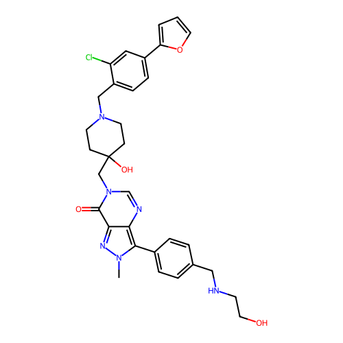 Chemical structure of BindingDB Monomer ID 50602291