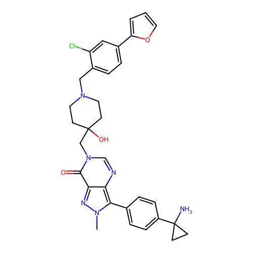 Chemical structure of BindingDB Monomer ID 50602292