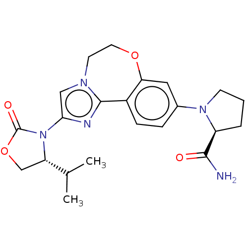 Chemical structure of BindingDB Monomer ID 50602320