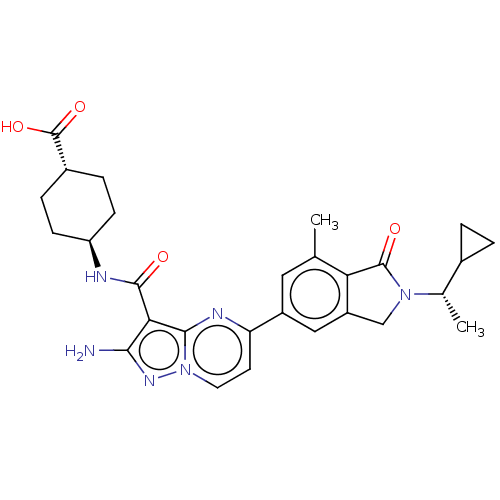 Chemical structure of BindingDB Monomer ID 50602498