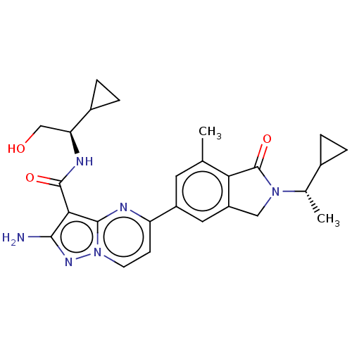 Chemical structure of BindingDB Monomer ID 50602501