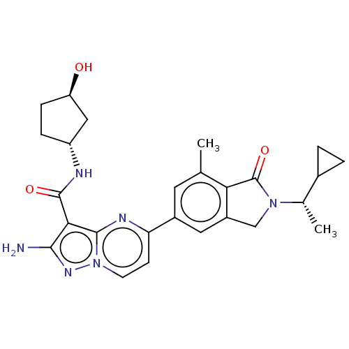 Chemical structure of BindingDB Monomer ID 50602503