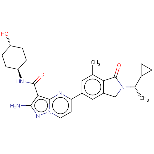 Chemical structure of BindingDB Monomer ID 50602504