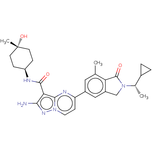 Chemical structure of BindingDB Monomer ID 50602505