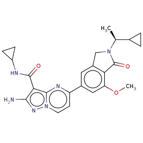 Chemical structure of BindingDB Monomer ID 50602507