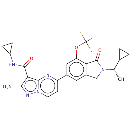 Chemical structure of BindingDB Monomer ID 50602513