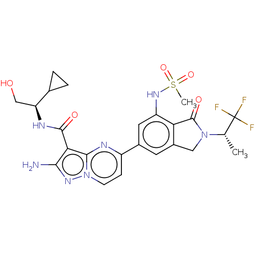 Chemical structure of BindingDB Monomer ID 50602528