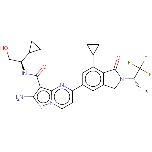 Chemical structure of BindingDB Monomer ID 50602533