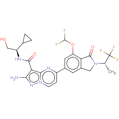 Chemical structure of BindingDB Monomer ID 50602534