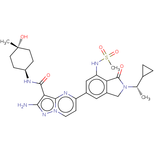 Chemical structure of BindingDB Monomer ID 50602536