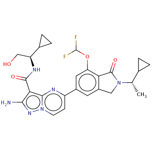 Chemical structure of BindingDB Monomer ID 50602539