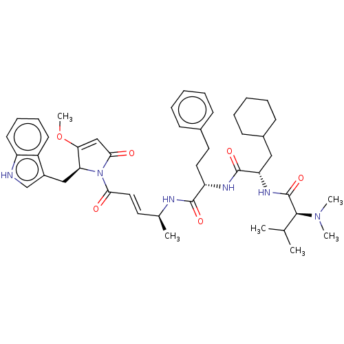 Chemical structure of BindingDB Monomer ID 50602543