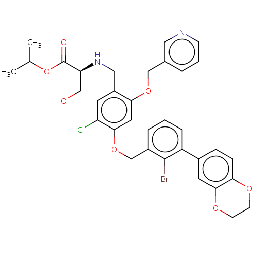Chemical structure of BindingDB Monomer ID 50602664