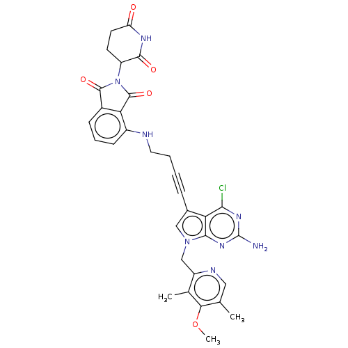Chemical structure of BindingDB Monomer ID 50602693