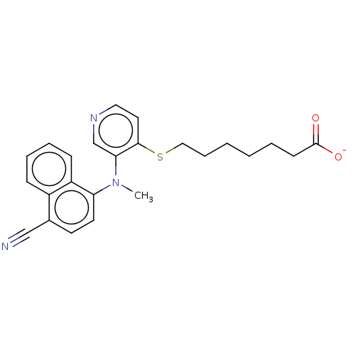 Chemical structure of BindingDB Monomer ID 50603137