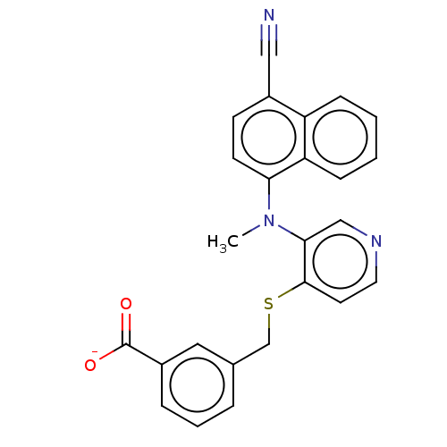 Chemical structure of BindingDB Monomer ID 50603142