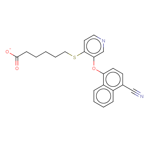 Chemical structure of BindingDB Monomer ID 50603160
