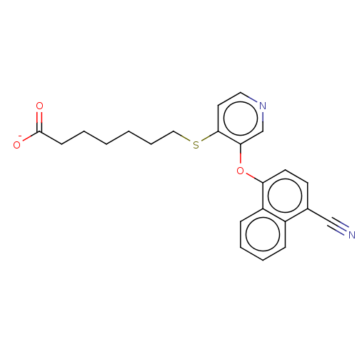Chemical structure of BindingDB Monomer ID 50603161