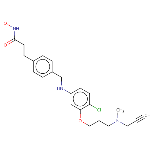 Chemical structure of BindingDB Monomer ID 50603179