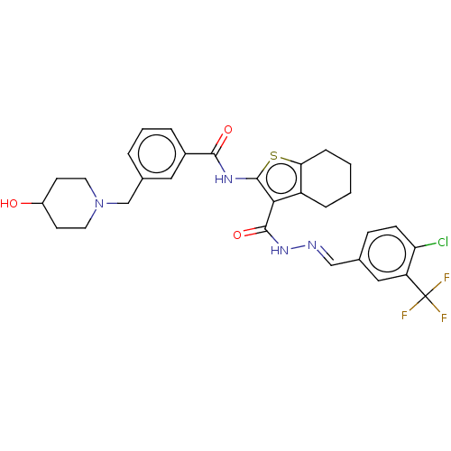 Chemical structure of BindingDB Monomer ID 50603218