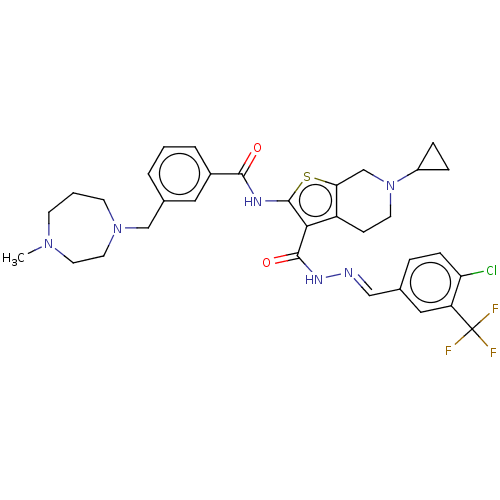 Chemical structure of BindingDB Monomer ID 50603219