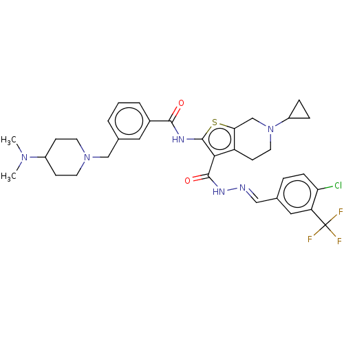 Chemical structure of BindingDB Monomer ID 50603220