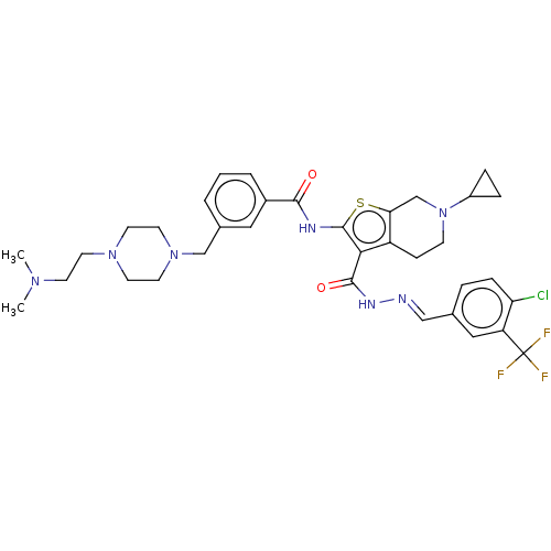 Chemical structure of BindingDB Monomer ID 50603221