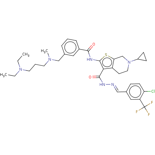 Chemical structure of BindingDB Monomer ID 50603222