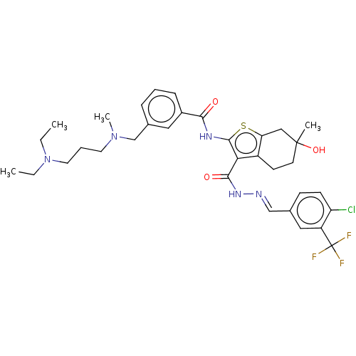 Chemical structure of BindingDB Monomer ID 50603223