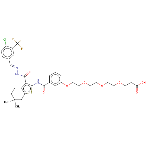 Chemical structure of BindingDB Monomer ID 50603225