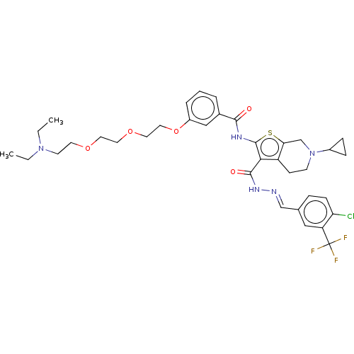 Chemical structure of BindingDB Monomer ID 50603227