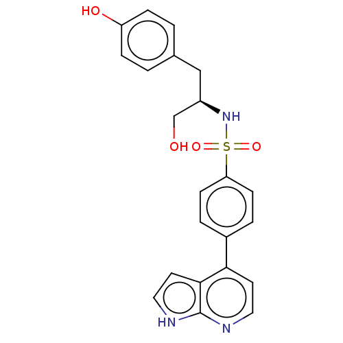 Chemical structure of BindingDB Monomer ID 50603407