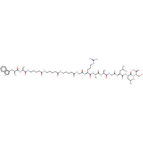 Chemical structure of BindingDB Monomer ID 50603437