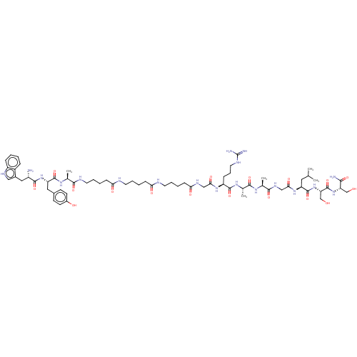 Chemical structure of BindingDB Monomer ID 50603438