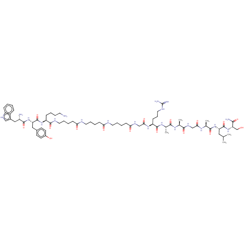 Chemical structure of BindingDB Monomer ID 50603444