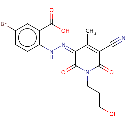 Chemical structure of BindingDB Monomer ID 50603508
