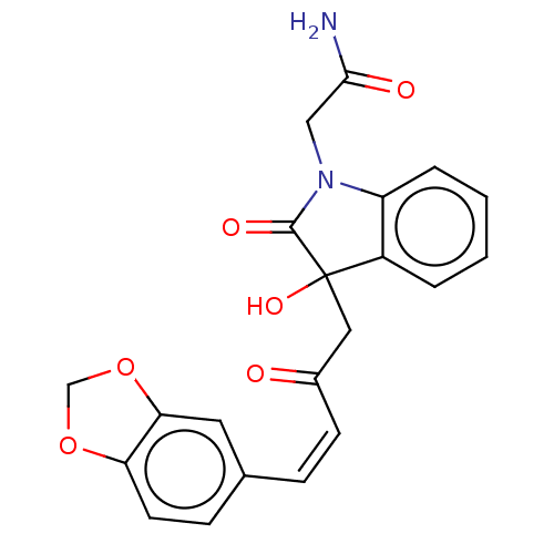 Chemical structure of BindingDB Monomer ID 50603509