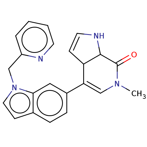 Chemical structure of BindingDB Monomer ID 50603594