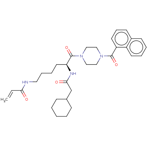 Chemical structure of BindingDB Monomer ID 50603625