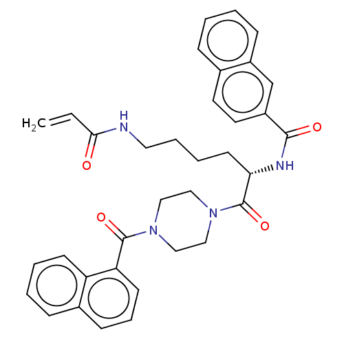 Chemical structure of BindingDB Monomer ID 50603637