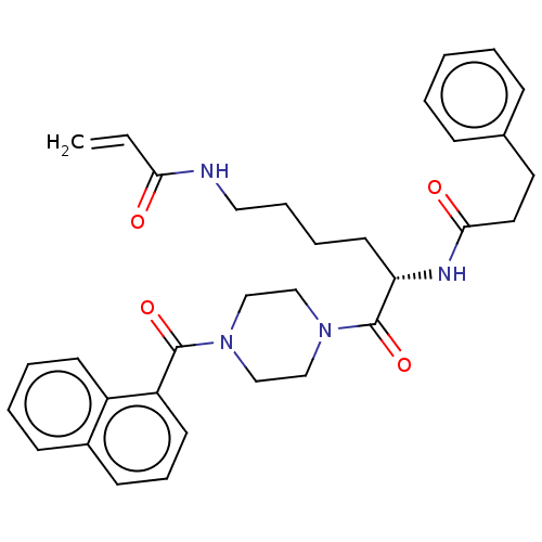 Chemical structure of BindingDB Monomer ID 50603640