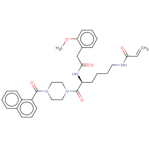 Chemical structure of BindingDB Monomer ID 50603647