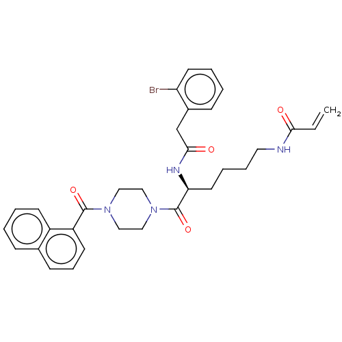Chemical structure of BindingDB Monomer ID 50603649