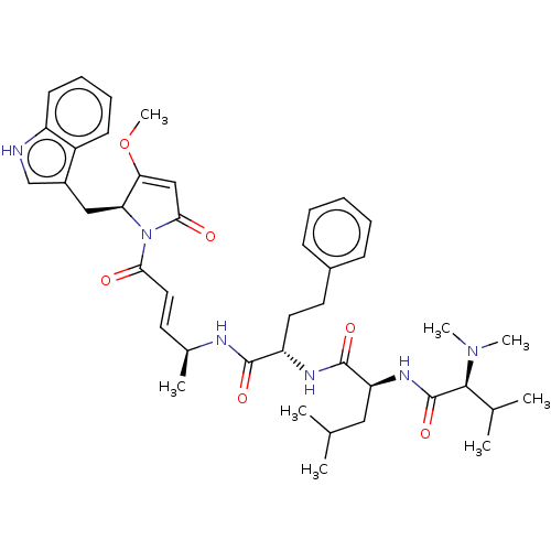 Chemical structure of BindingDB Monomer ID 50603783