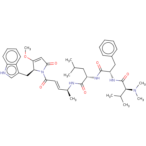 Chemical structure of BindingDB Monomer ID 50603786