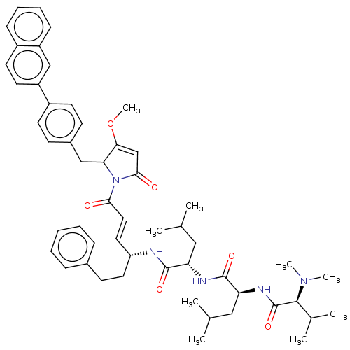 Chemical structure of BindingDB Monomer ID 50603796
