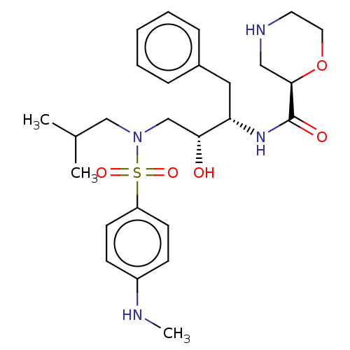 Chemical structure of BindingDB Monomer ID 50604243
